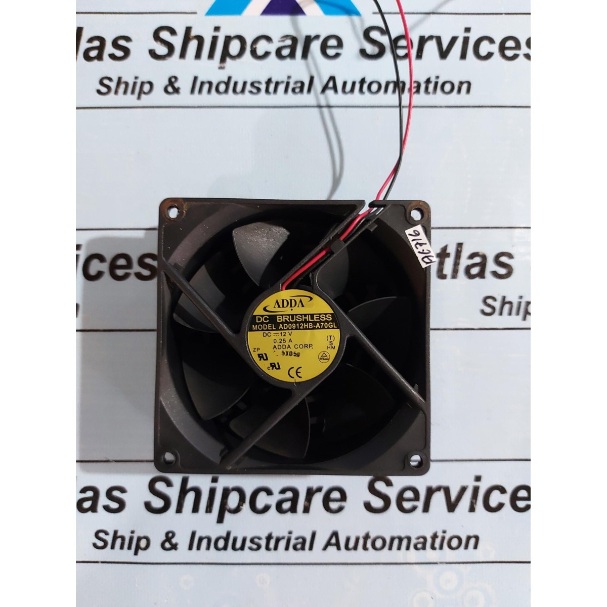 ADDA AD0912HB A70GL DC BRUSHLESS COOLING FAN Atlas Shipcare Services