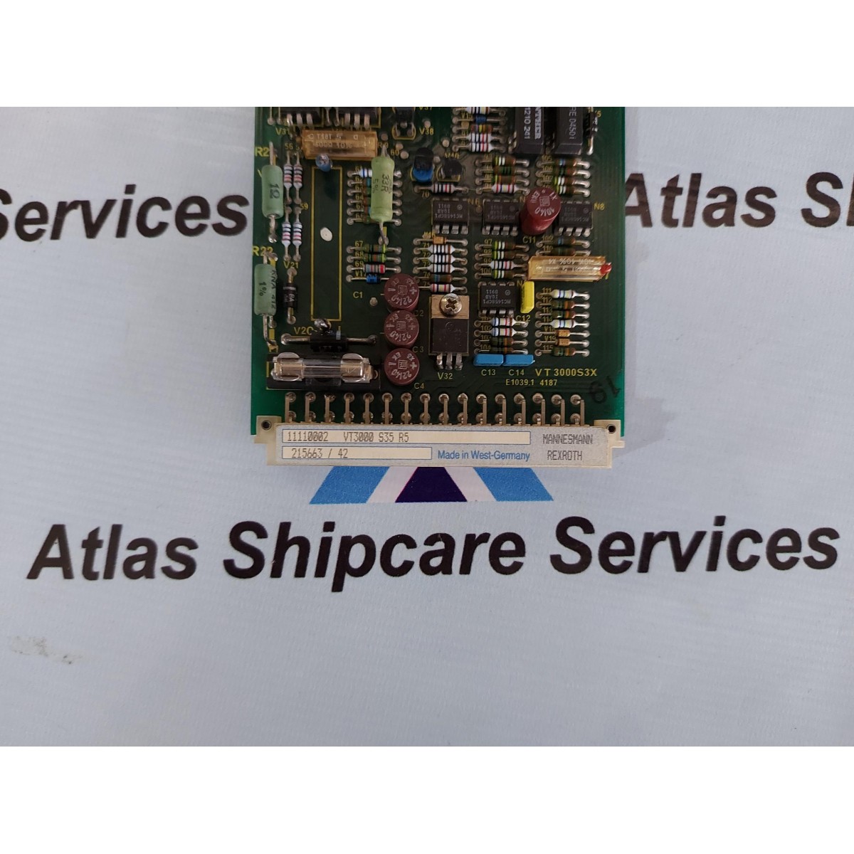 Mannesmann Rexroth Vt S R Amplifier Card Atlas Shipcare Services