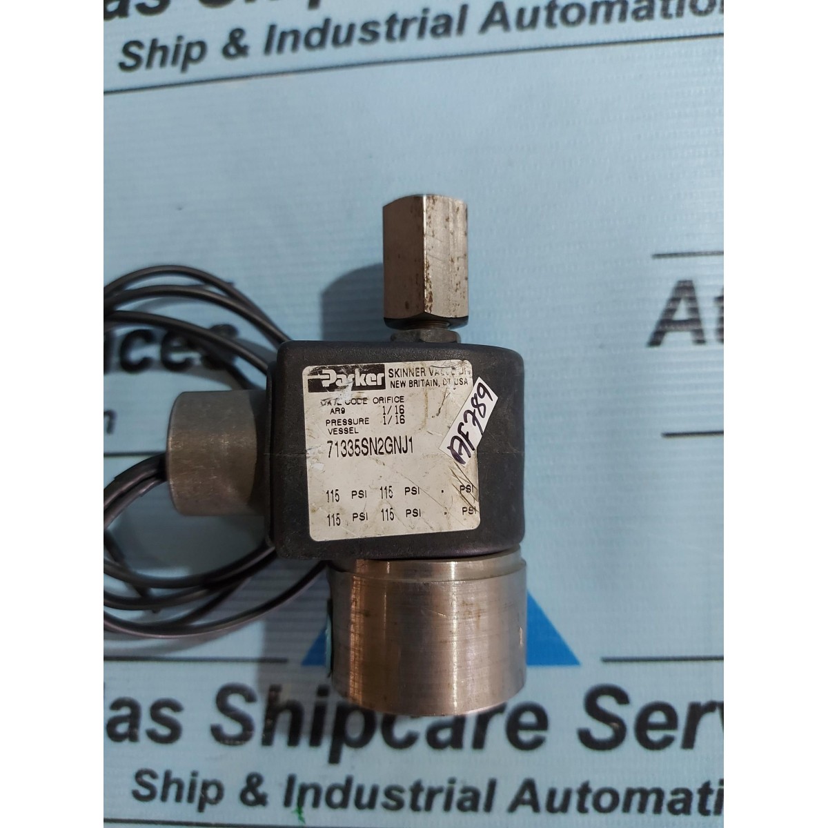 Parker Sn Gnj Skinner Way Solenoid Valve Atlas Shipcare Services