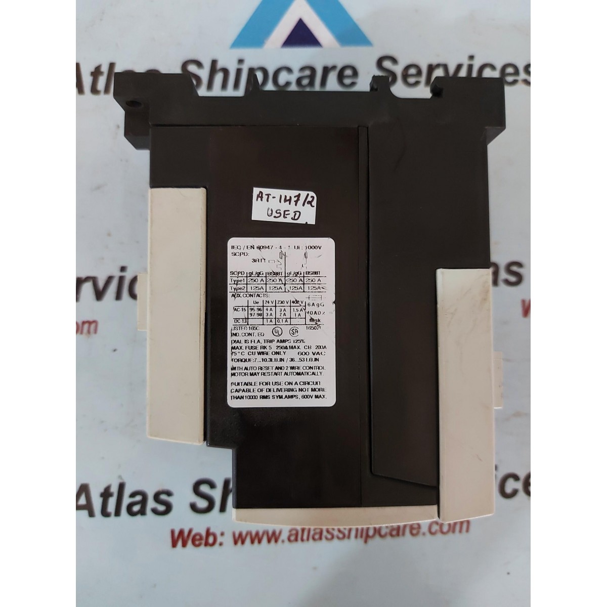 Siemens Ru Jb Overload Relay Atlas Shipcare Services