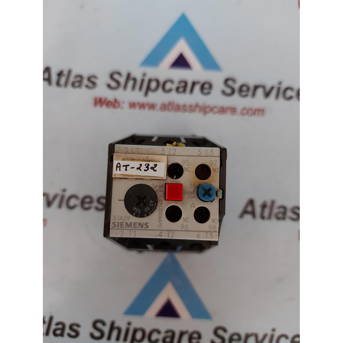 SIEMENS 3UA59 00 2P THERMAL DELAYED OVERLOAD RELAY Atlas Shipcare Services