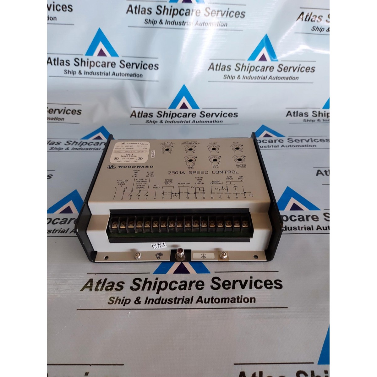 WOODWARD 2301A SPEED CONTROL 9907 014 REV J Atlas Shipcare Services