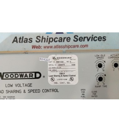 Woodward A Load Sharing Speed Control Rev E Atlas