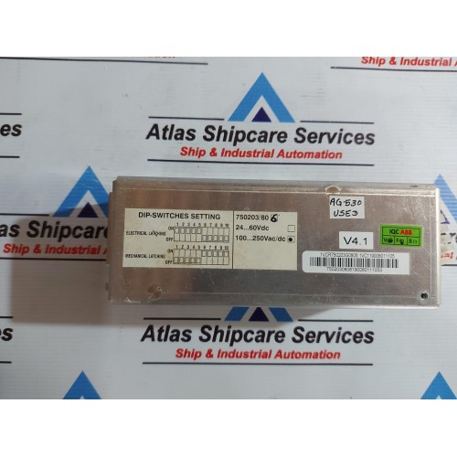 ABB 750203/806 POWER SUPPLY 100-250Vac/dc
