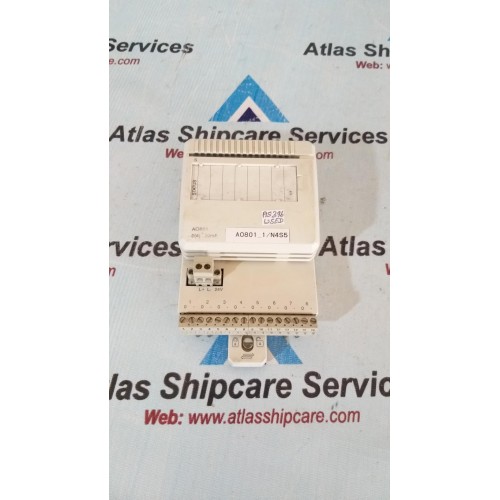 ABB AO801-1/N4S5 ANALOG OUTPUT 0(4)...20MA 3BSE020514R1