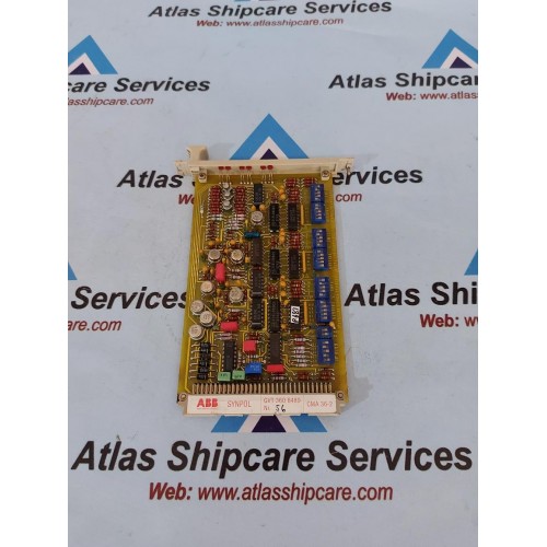 ABB CMA 36-2 GVT 360 8489 LIMIT VALUE BOARD