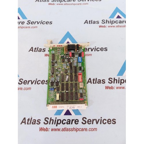ABB CMA 52 SYNOP GVT 360 5977 MODULE