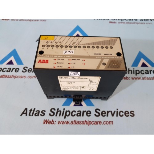 ABB ICSA04B5 ANALOG I/O REMOTE UNIT