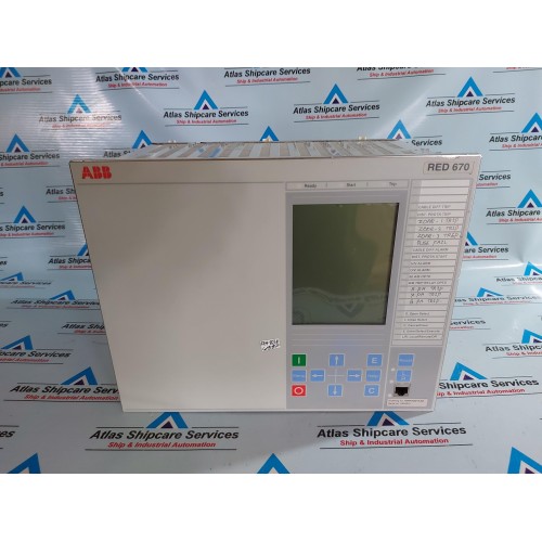 ABB RED670 LINE DIFFERENTIAL PROTECTION RELAY 1MRK002810-AB
