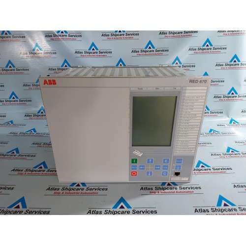 ABB RED670 LINE DIFFERENTIAL PROTECTION RELAY 1MRK002810-AB