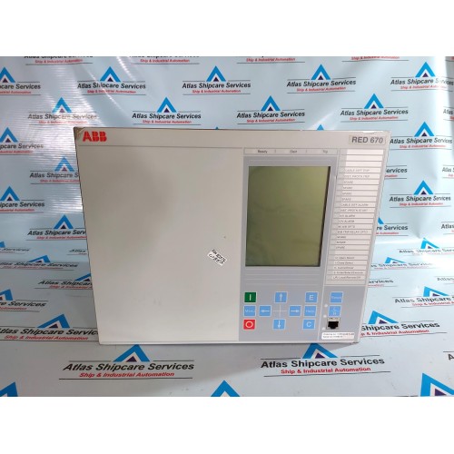 ABB RED670 LINE DIFFERENTIAL PROTECTION RELAY 1MRK002810-AB