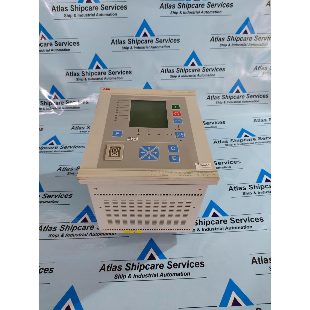 ABB REM545BM223AAAA MACHINE TERMINAL MODULE| Atlas Shipcare Services