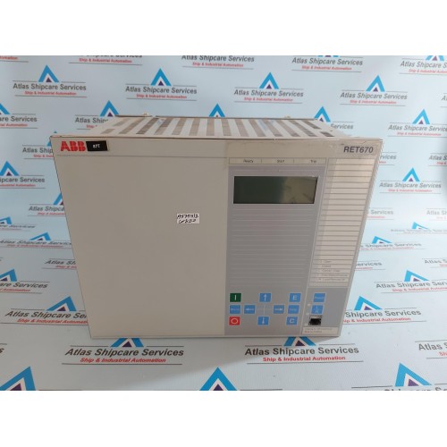 ABB RET670 TRANSFORMER PROTECTION IED 1MRK002816-AA