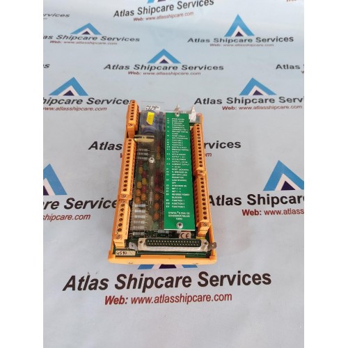 ABB SYNPOL D CMA 132 3DDE 300 412 GENERATOR RELAY TERMINAL BOARD