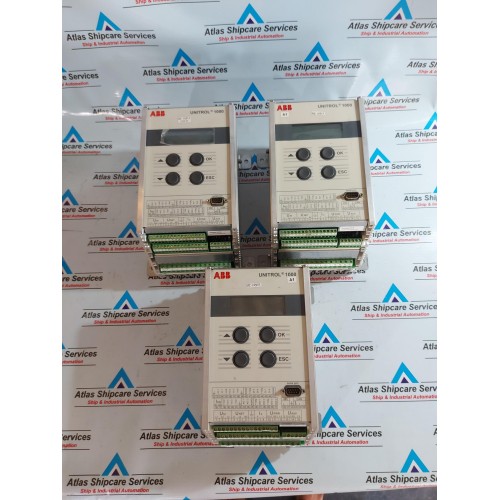 ABB UNITROL 1000 VOLTAGE REGULATOR 3BHE014557R0003