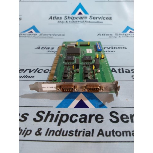 ADVANTECH PCL-745 REV.B1 01-2 2 PORT RS-422/485 ISOLATED CARD