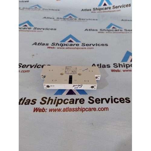 ALLEN-BRADLEY 100-DS1-11 AUXILIARY CONTACT BLOCK