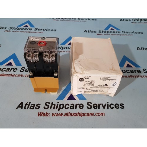 ALLEN-BRADLEY BULLETIN 700-P400A1 DIRECT DRIVE RELAY
