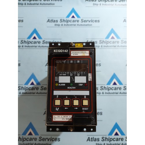 ALSTOM KCGG14201D20CEA THREE PHASE OVERCURRENT AND EARTH FAULT RELAY