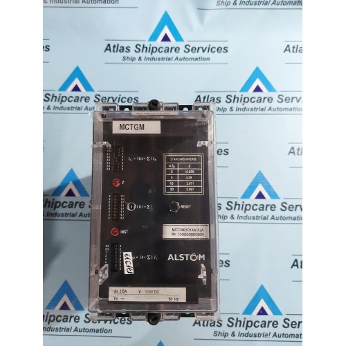 ALSTOM MCTGM21D1AA162A OVERCURRENT & EARTH FAULT PROTECTION RELAY