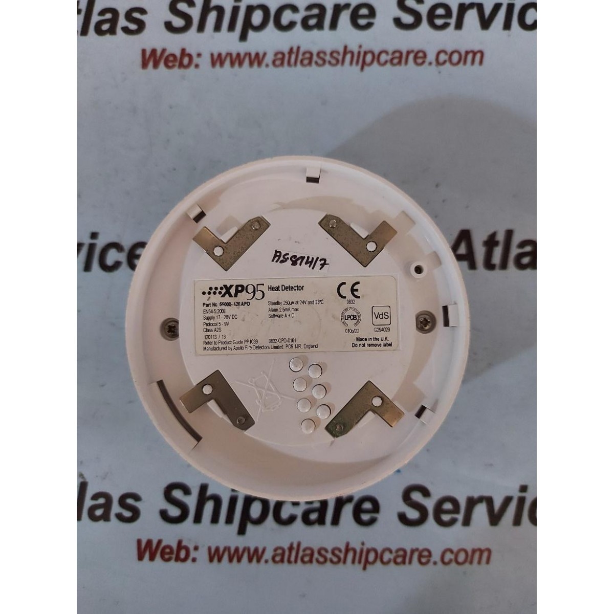 APOLLO 55000 420APO XP95 HEAT DETECTOR Atlas Shipcare Services   Apollo 55000 420apo Xp95 Heat Detector 206e20c3ab5b9c34d2266f6e7f2f4c891623046798 1200x1200 