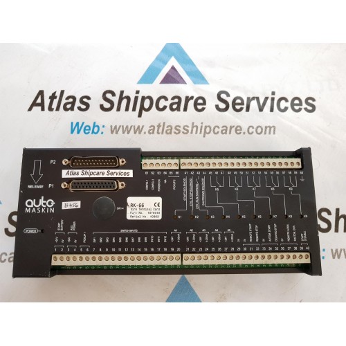 AUTO MASKIN RK-66 WIRE TERMINAL CARD PN 1075410