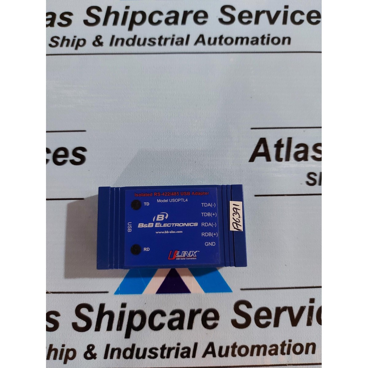 B&B ELECTRONICS USOPTL4 ISOLATED RS-422/485 USB ADAPTER| Atlas Shipcare ...