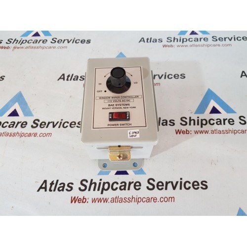 BAE SYSTEMS WINDOW WIPER CONTROLLER 115V AC/DC