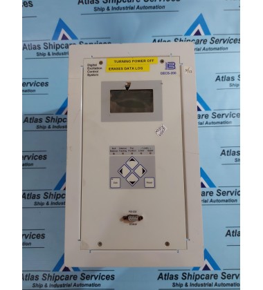 BASLER DECS-200 DIGITAL EXCITATION CONTROL SYSTEM| Atlas Shipcare Services