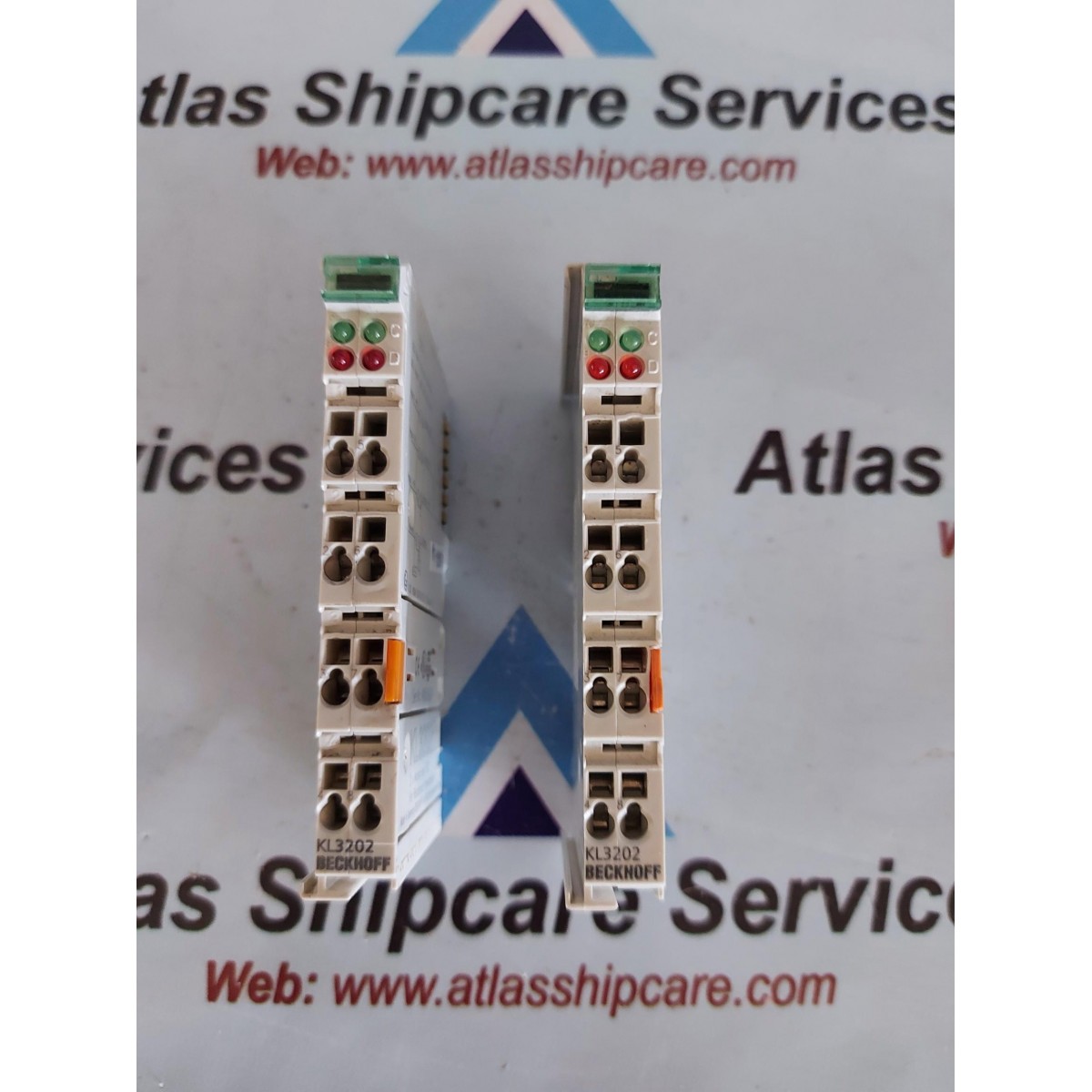 BECKHOFF KL3202 2-CHANNEL INPUT TERMINAL PT100 (RTD)| Atlas Shipcare ...