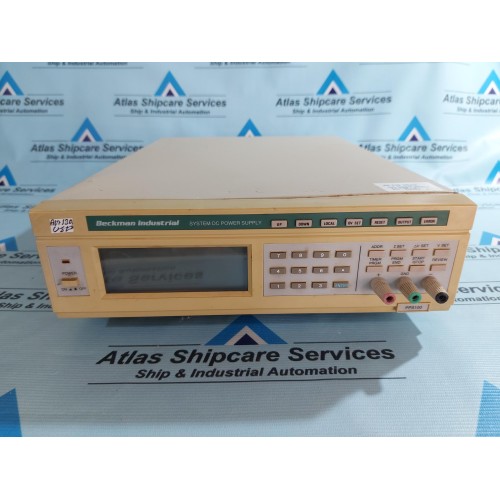 BECKMAN INDUSTRIAL PPS100 SYSTEM DC POWER SUPPLY