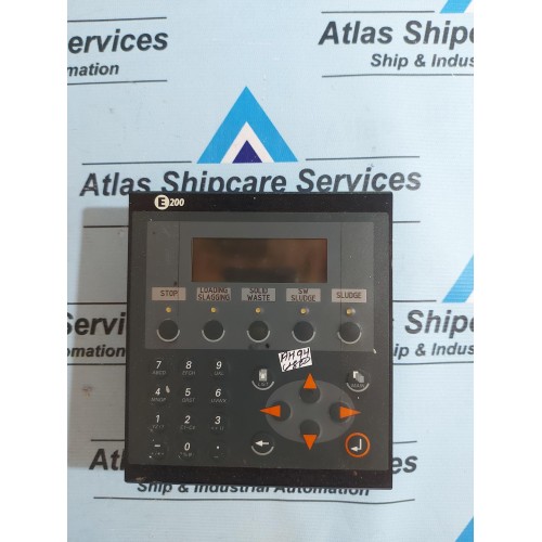 BEIJER ELECTRONICS E200 02800F OPERATOR PANEL 24VDC 150mA