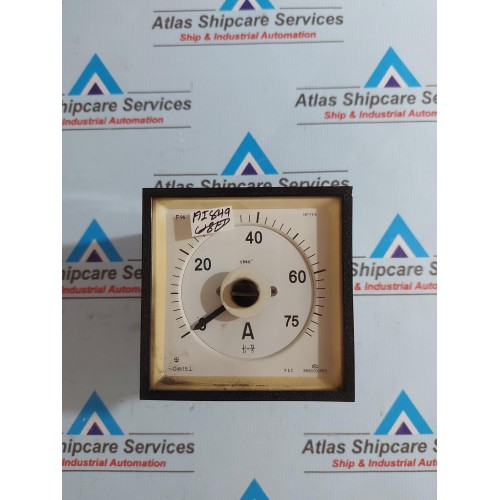 BEIJING AUTOMATIC GB/T7676 AC AMMETER 0-75A