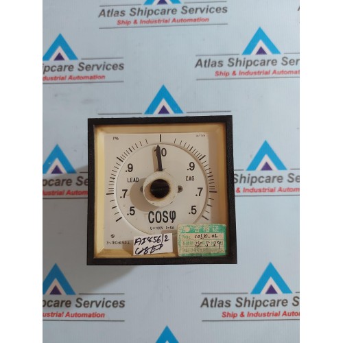 BEIJING AUTOMATIC GB/T7676 POWER FACTOR METER 0.5-10-0.5