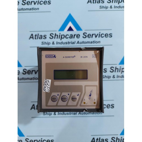 BENDER A-ISOMETER IR1575-435 INSULATION MONITORING DEVICE