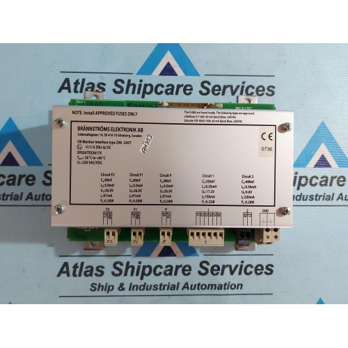 BRANNSTROMS ELEKTRONIK Z98-2007 OIL MONITOR INTERFACE SP03ATEX3617X