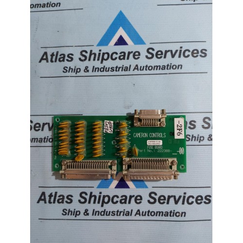 CAMERON CONTROLS 2197095-17 02 FUSE BOARD