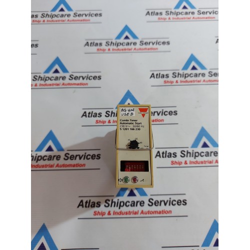CARLO GAVAZZI S 1201 166 230 COMBI TIMER AUTOMATIC START