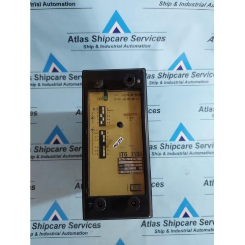 CEE ITG 7135 PROTECTION RELAY 5A 60Hz
