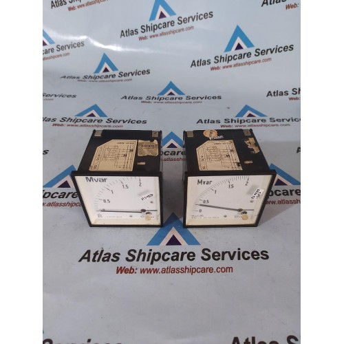 CELSA MVAR DQ96/2B VARMETER FOR ALTERNATING CURRENT ES 01-5301