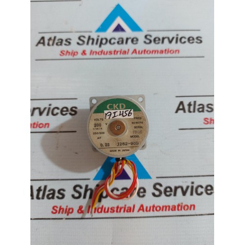CKD J262-909 STEPPER MOTOR 200V 50/60Hz