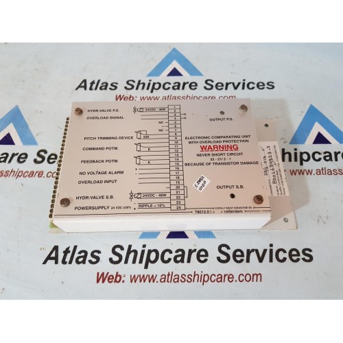 COFETY ELECTRONIC COMPARATING UNIT WITH OVERLOASD PROTECTION