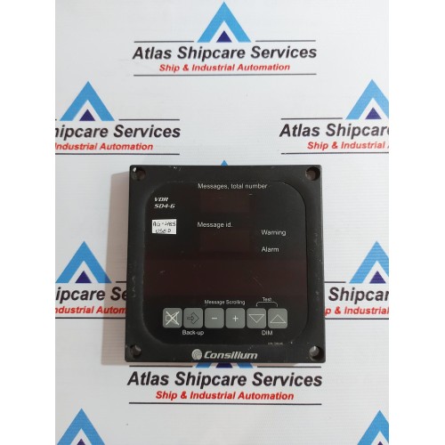 CONSILIUM VDR SD4-6 NAVIGATION PANEL DISPLAY
