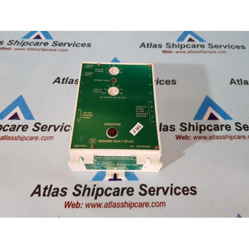 CUTLER-HAMMER GROUND FAULT RELAY 1293C47G12