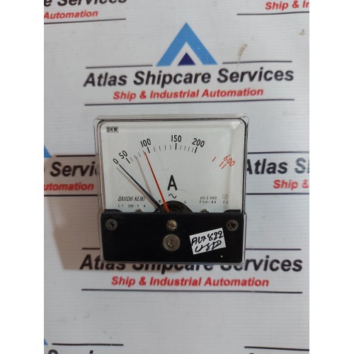 DAIICHI KEIKI PSK-80 AMMETER 0-600A