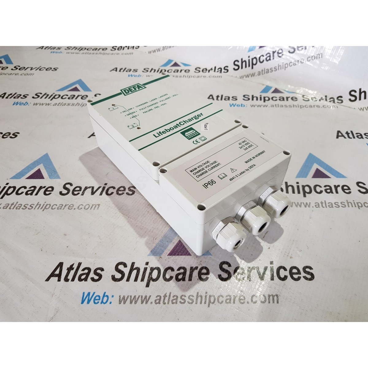 DEFA LIFEBOAT CHARGER 2X5A 42 VOLTS P/N 700110| Atlas Shipcare Services