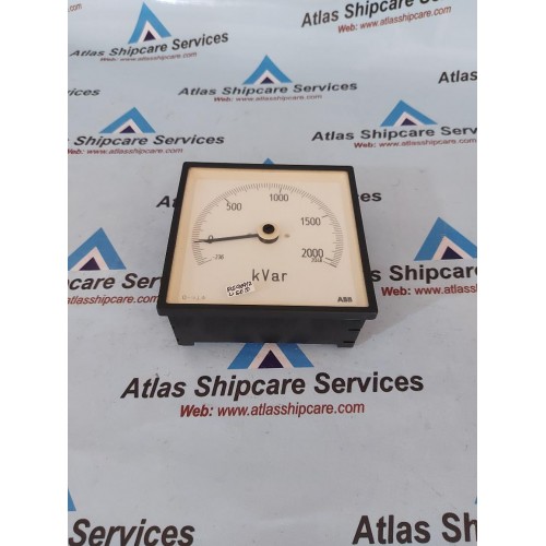 DEIF 0 TO 2048 KVAR VOLTAGE METER