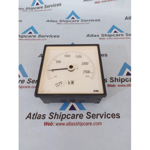DEIF 0 TO 2730 KW KILOWATT METER