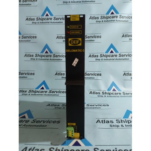 DEIF DELOMATIC-3 PSM-1 1044220060E POWER SUPPLY MODULE