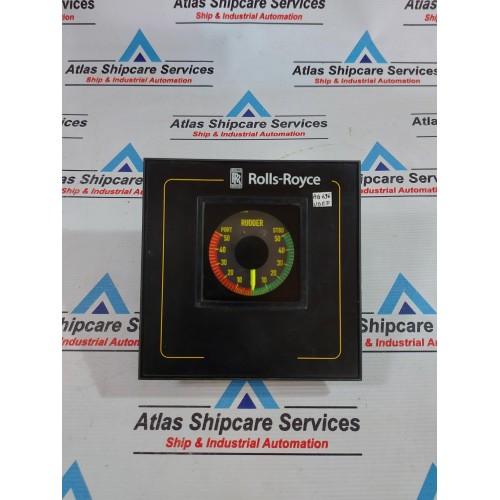 DEIF DLQ72-PC-NY RUDDER ANGLE INDICATOR ART.NO 5430-DLQ72H-50